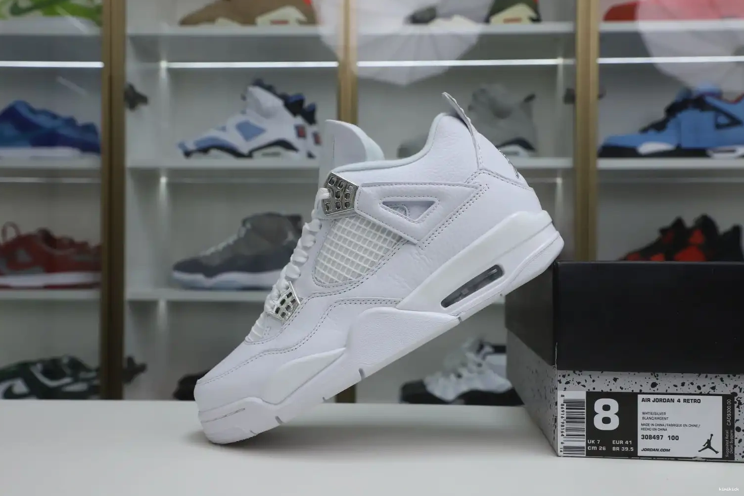 retro Jordan pure Kimikick money Jordan Air 4 0421